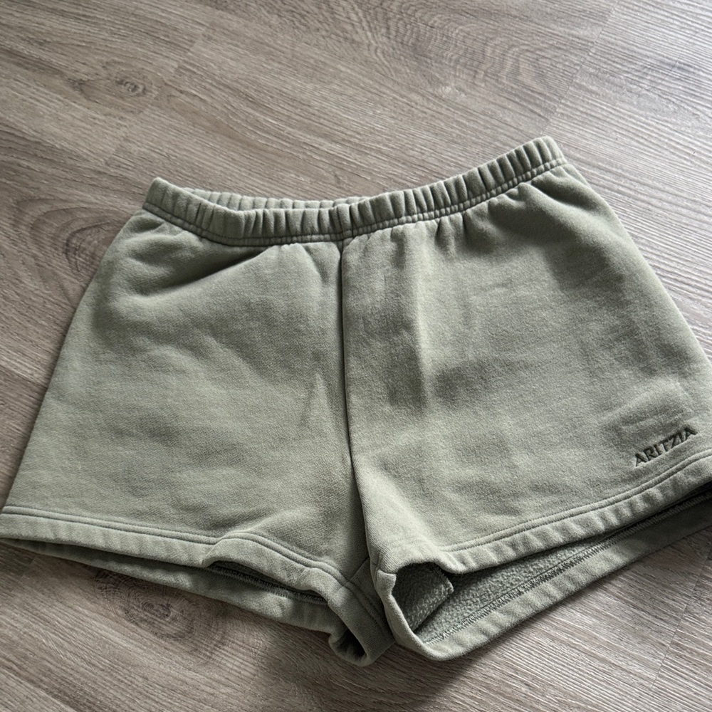Aritzia Sage Green Athletic Shorts